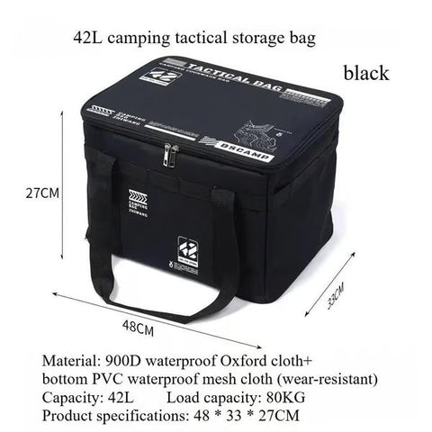 🔥Large Capacity Outdoor Folding Storage Bag Waterproof Portable Camping & Picnic Organizer