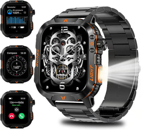 Men's Military Outdoor Sports Smart Watch for Android & IOS